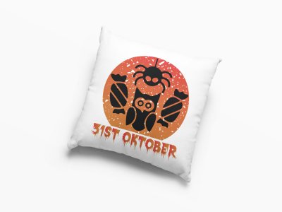 31st Oktober-Halloween Theme Pillow Covers (Pack Of 2)
