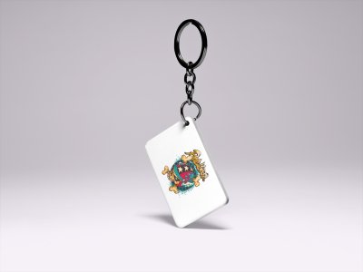 Ride Loose-Printed Acrylic Keychains(Pack Of 2)