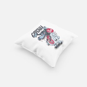 Catcha, The Last Weapon-Printed Pillow Covers(Pack Of 2)