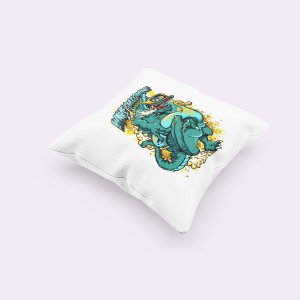 Wave I Am Coming-Printed Pillow Covers(Pack Of 2)