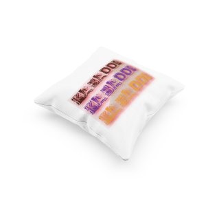 Kabaddi Colour Text -Printed Pillow Covers (Pack Of 2)