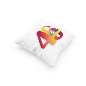 46 Rider Text -Printed Pillow Covers (Pack Of 2)