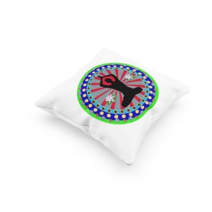 Yoga Energy Chakra Meditation -Printed Pillow Covers(Pack Of 2)