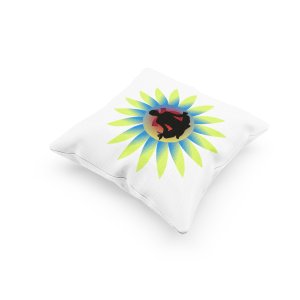 Yoga Meditation Energy -Printed Pillow Covers(Pack Of 2)