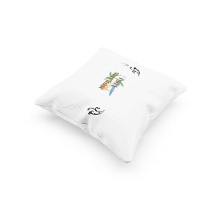 Morning Yoga Text -Printed Pillow Covers(Pack Of 2)
