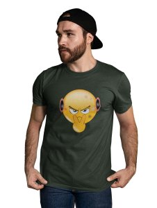 I Am Watching You Emoji T-shirt (Green) - Clothes for Emoji Lovers - Suitable for Fun Events - Foremost Gifting Material for Your Friends and Close Ones