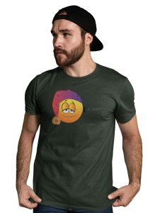 Night Cap Emoji T-shirt (Green) - Clothes for Emoji Lovers - Suitable for Fun Events - Foremost Gifting Material for Your Friends and Close Ones