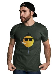 I Am The Boss Emoji T-shirt (Green) - Clothes for Emoji Lovers -Foremost Gifting Material for Your Friends and Close Ones
