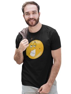 Naughty Smiling Emoji Blend T-shirt - Clothes for Emoji Lovers - Suitable for Fun Events - Foremost Gifting Material for Your Friends and Close Ones