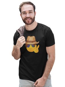 Say Cheese Printed Emoji T-shirt - Clothes for Emoji Lovers - Suitable for Fun Events - Foremost Gifting Material for Your Friends and Close Ones