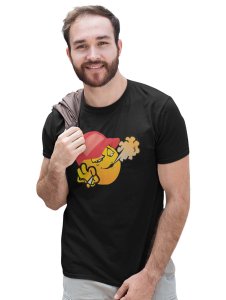 Puffing Weed Emoji Printed T-shirt - Clothes for Emoji Lovers - Suitable for Fun Events - Foremost Gifting Material for Your Friends and Close Ones