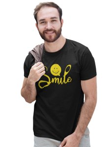 Smile Please Emoji Printed T-shirt - Clothes for Emoji Lovers - Suitable for Fun Events - Foremost Gifting Material for Your Friends and Close Ones