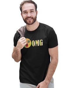 Shocked Emoji Printed T-shirt - Clothes for Emoji Lovers - Suitable for Fun Events - Foremost Gifting Material for Your Friends and Close Ones