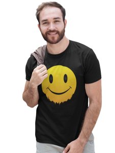 Faded Smile Emoji T-shirt - Clothes for Emoji Lovers - Suitable for Fun Events - Foremost Gifting Material for Your Friends and Close Ones
