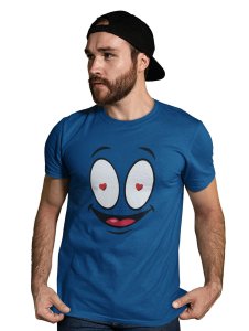 Flashing Heart in Eyes T-shirt - Clothes for Emoji Lovers - Suitable for Fun Events - Foremost Gifting Material for Your Friends and Close Ones