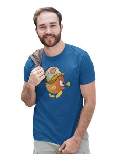 Very Angry at You Emoji T-shirt (Blue) - Clothes for Emoji Lovers - Suitable for Fun Events - Foremost Gifting Material for Your Friends and Close Ones