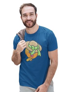 Shy Emoji T-shirt (Blue) - Clothes for Emoji Lovers - Suitable for Fun Events - Foremost Gifting Material for Your Friends and Close Ones
