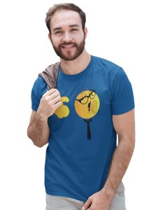 Strong Man Emoji T-shirt (Blue) - Clothes for Emoji Lovers - Suitable for Fun Events - Foremost Gifting Material for Your Friends and Close Ones