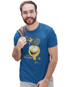 Gym Freck Emoji T-shirt (Blue) - Clothes for Emoji Lovers - Suitable for Fun Events - Foremost Gifting Material for Your Friends and Close Ones