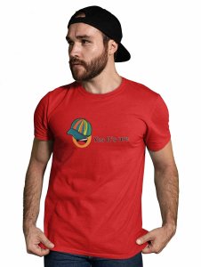 Yes, Its Me Emoji T-shirt (Red) - Clothes for Emoji Lovers - Foremost Gifting Material for Your Friends and Close Ones