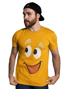 Happy Emoji T-shirt (Yellow) - Clothes for Emoji Lovers - Suitable for Fun Events - Foremost Gifting Material for Your Friends and Close Ones