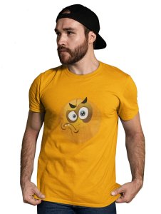 Baby Black Tongue Out Emoji T-shirt (Yellow) - Clothes for Emoji Lovers - Suitable for Fun Events - Foremost Gifting Material for Your Friends and Close Ones