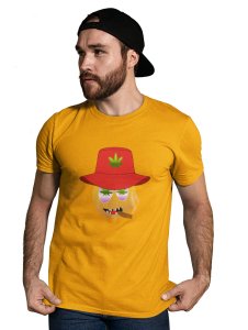 Thug Emoji T-shirt (Yellow) - Clothes for Emoji Lovers - Suitable for Fun Events - Foremost Gifting Material for Your Friends and Close Ones