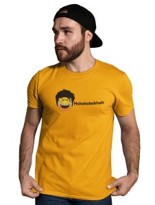 ROFL Emoji T-shirt (Yellow) - Clothes for Emoji Lovers - Suitable for Fun Events - Foremost Gifting Material for Your Friends and Close Ones