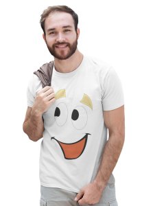 Happy Emoji T-shirt (White) - Clothes for Emoji Lovers - Suitable for Fun Events - Foremost Gifting Material for Your Friends and Close Ones