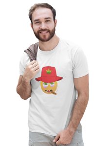 Thug Emoji T-shirt (White) - Clothes for Emoji Lovers -Foremost Gifting Material for Your Friends and Close Ones