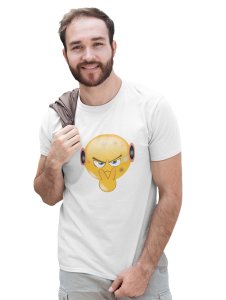 I Am Watching You Emoji T-shirt (White) - Clothes for Emoji Lovers -Foremost Gifting Material for Your Friends and Close Ones