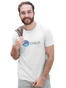 Shivering Cold Emoji T-shirt (White) - Clothes for Emoji Lovers - Suitable for Fun Events - Foremost Gifting Material for Your Friends and Close Ones