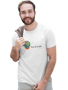 Yes, Its Me Emoji T-shirt (White) - Clothes for Emoji Lovers -Foremost Gifting Material for Your Friends and Close Ones