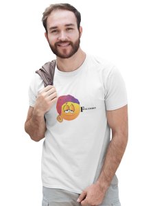 Night Cap Emoji T-shirt (White) - Clothes for Emoji Lovers -Foremost Gifting Material for Your Friends and Close Ones