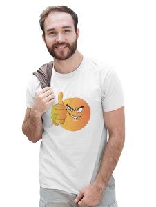 All The Best Emoji Printed T-shirt (White) - Clothes for Emoji Lovers -Foremost Gifting Material for Your Friends and Close Ones