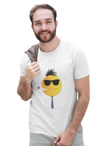 I Am The Boss Emoji T-shirt (White) - Clothes for Emoji Lovers -Foremost Gifting Material for Your Friends and Close Ones