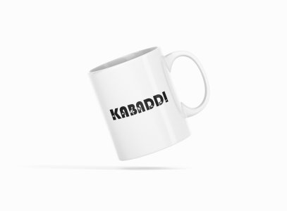 Kabaddi - Printed Coffee Mugs For Sports Lovers