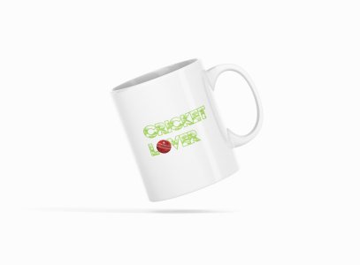 Cricket Lover- - Printed Coffee Mugs For Sports Lovers