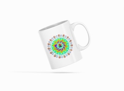Yoga Energy Chakra - Printed Coffee Mugs For Yoga Lovers