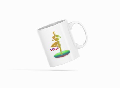 Yoga Vrikshasana - Printed Coffee Mugs For Yoga Lovers