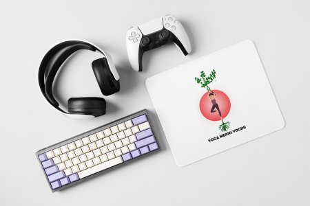 Yogini - yoga themed mousepads
