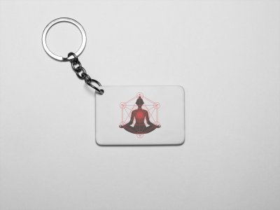 Pumayana Visionary Healing Art - Printed Acrylic Keychains(Pack Of 2)