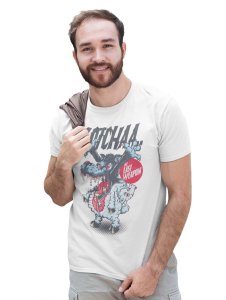 The Last Weapon, Round Neck Tshirt  (White T)  - Foremost Gifting Material for Your Friends and Close Ones