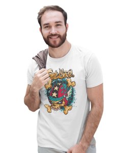 Ride Loose, (BG Yellow) (White T)  - Foremost Gifting Material for Your Friends and Close Ones