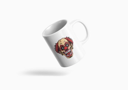 IT joker - animation themed printed ceramic white coffee and tea mugs/ cups for animation lovers