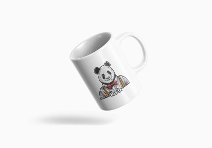 Gentle bear - animation themed printed ceramic white coffee and tea mugs/ cups for animation lovers