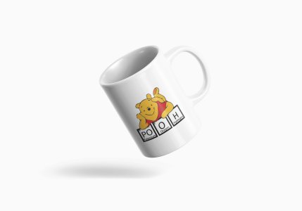 Pooh - formula themed printed ceramic white coffee and tea mugs/ cups for maths lovers