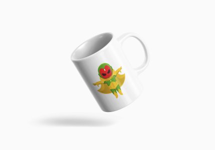 Vision - animation themed printed ceramic white coffee and tea mugs/ cups for animation lovers