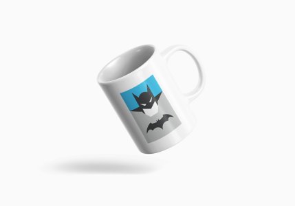 Batman - animation themed printed ceramic white coffee and tea mugs/ cups for animation lovers