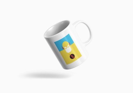 Flash - animation themed printed ceramic white coffee and tea mugs/ cups for animation lovers